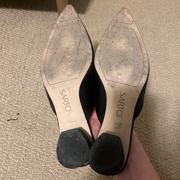 Franko Sarto Visa Leather Mules - Picture 5 of 6